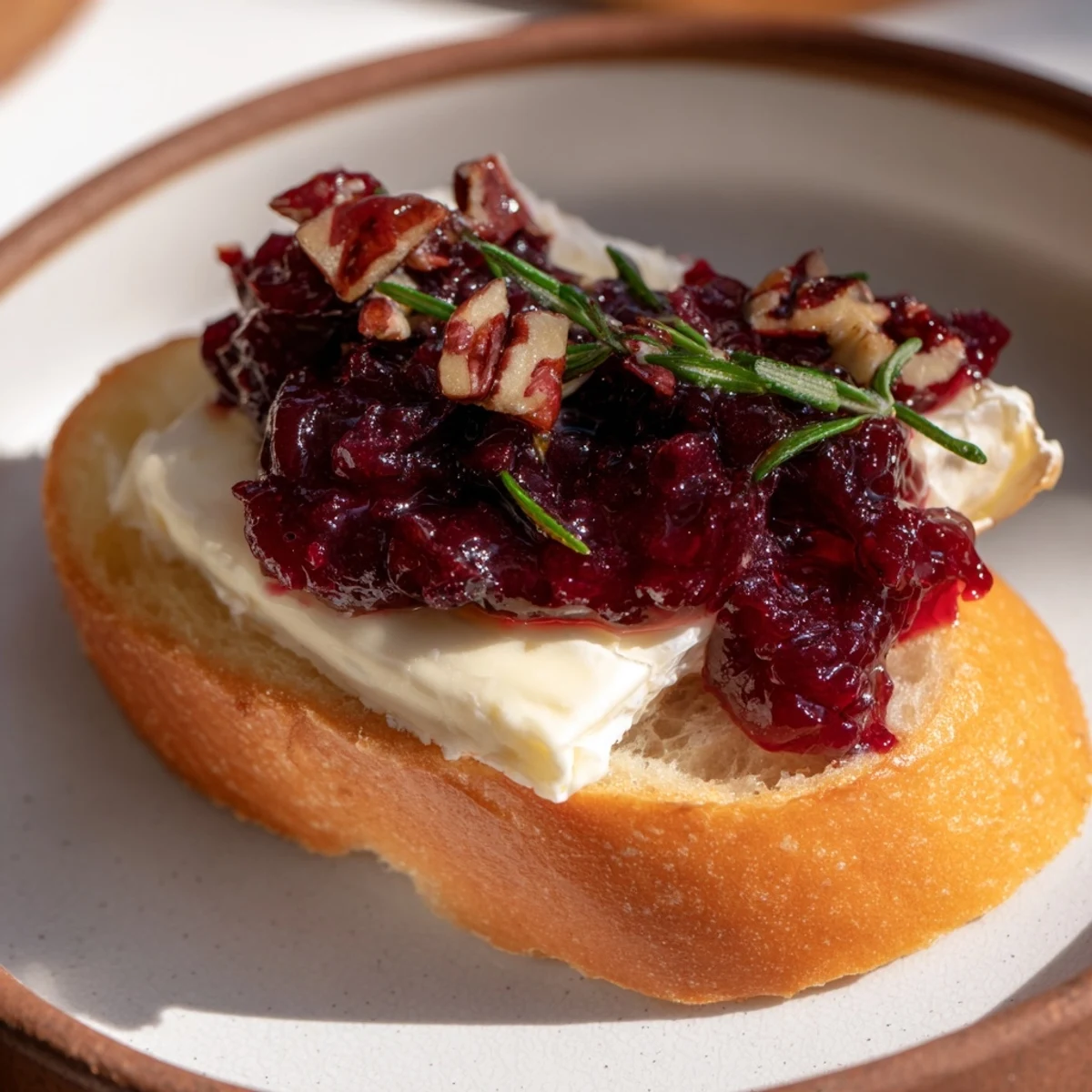 Festive Holiday Cranberry Brie