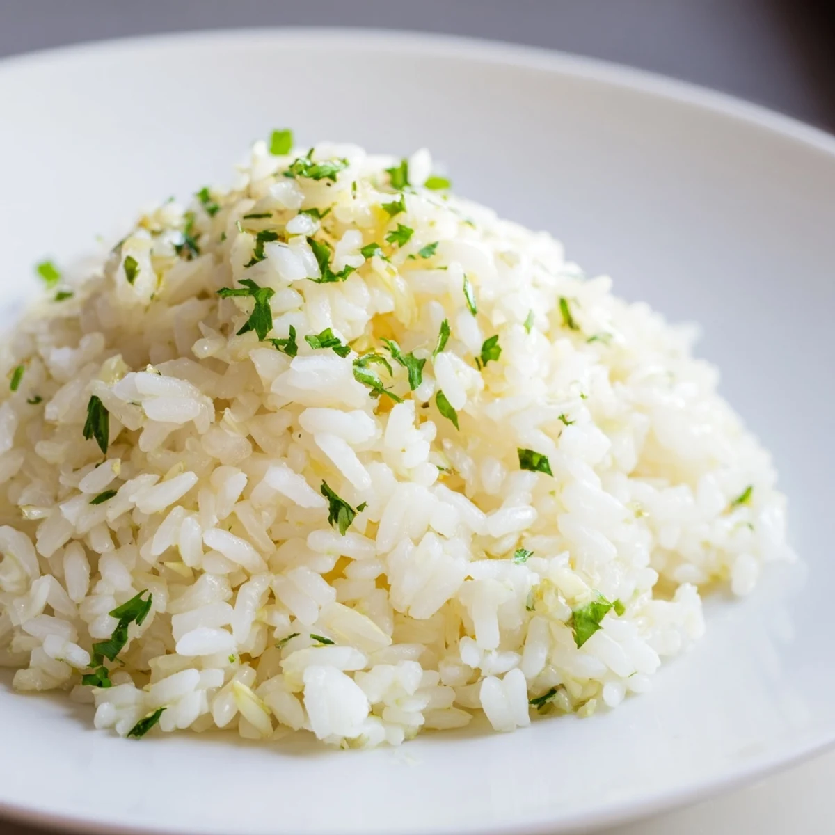 Garlic Butter Infused Rice