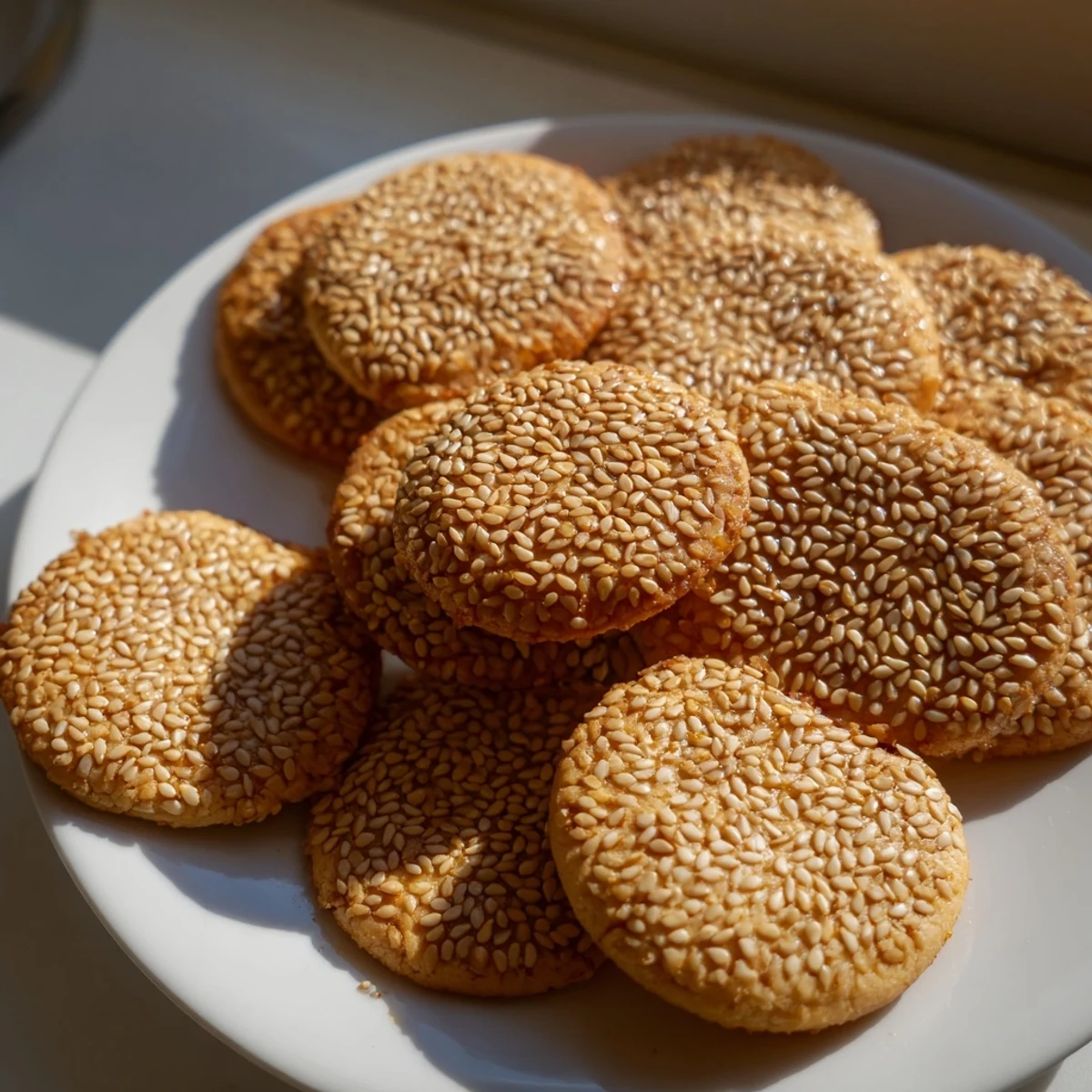Palestinian Kahk Sesame Date