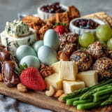 Spring Charcuterie Easter Basket