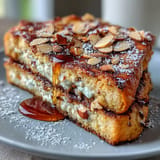 Almond Croissant French Toast