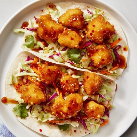 Hot Honey Chicken Tacos