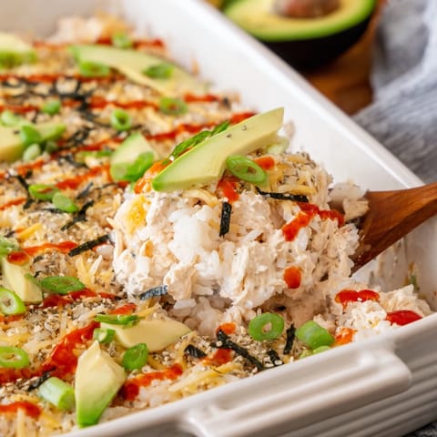 Chicken Sushi Bake