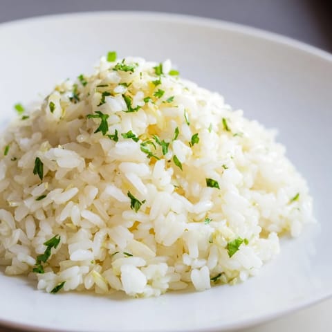 Garlic Butter Infused Rice
