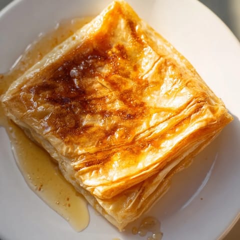 Moroccan Msemen Flaky Pastry