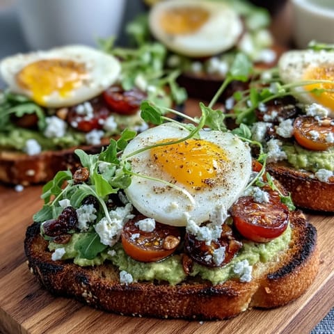 Spring Brunch Avocado Toast
