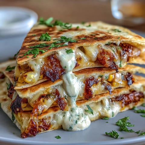 Cinco de Mayo Street Corn Quesadillas