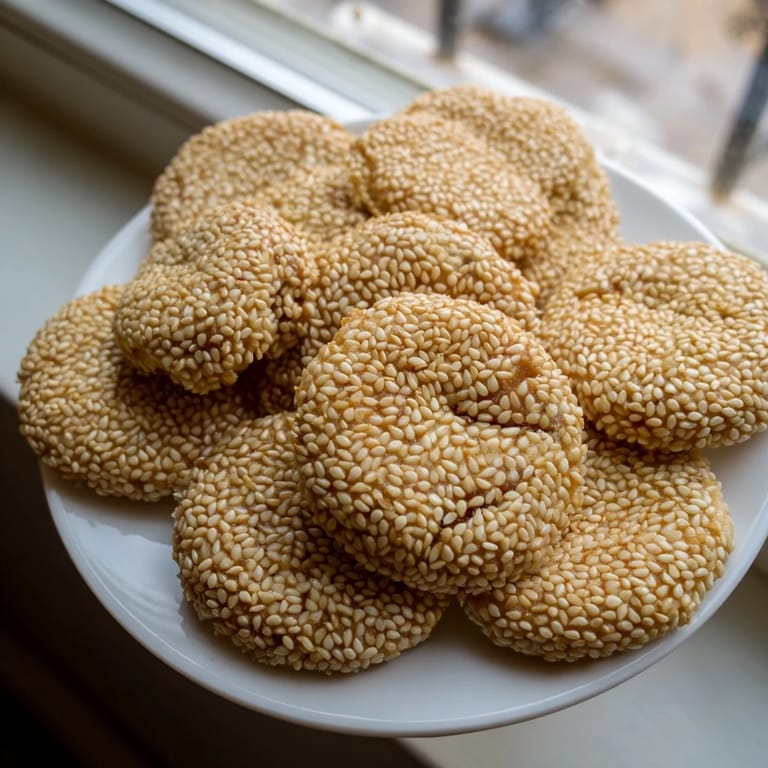 These warm and inviting Palestinian Kahk cookies, filled with sweet date paste, smell heavenly from the oven.