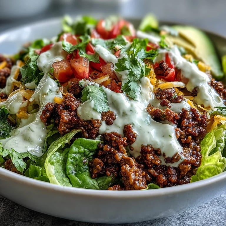 Serve this easy Healthy Taco Bowl with avocado and radishes for a nutritious Mexican-inspired dinner.