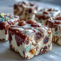 Festive St. Patrick's Day Treats Board with Lucky Charms Bark and colorful candies arranged on a large platter.
